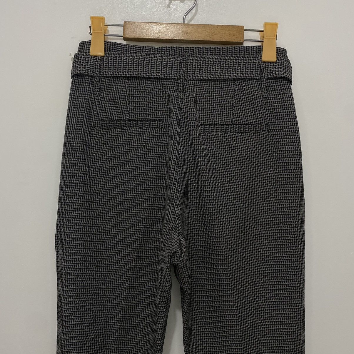 Brunello Cucinelli Brunello Cuccineli Belted Checkered Trousers Size 27" / US 4 / IT 40 - 5 Thumbnail
