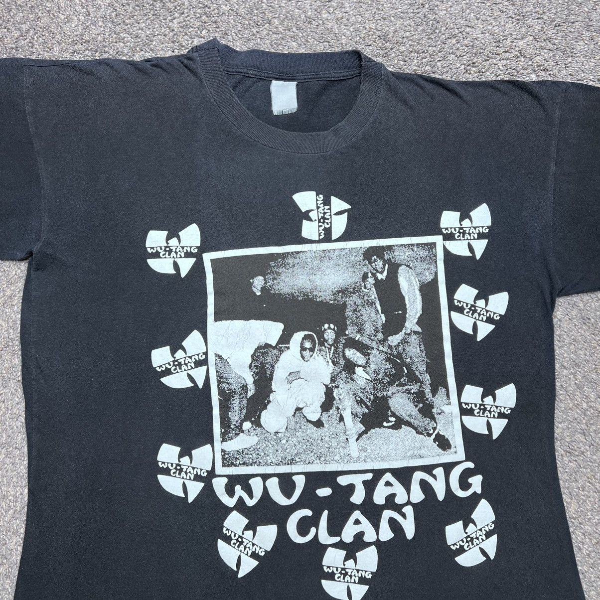 Rap Tees Vtg 90s Wu Tang Clan 36 Chambers Of Death Promo Rap T-Shirt Size US L / EU 52-54 / 3 - 4 Thumbnail