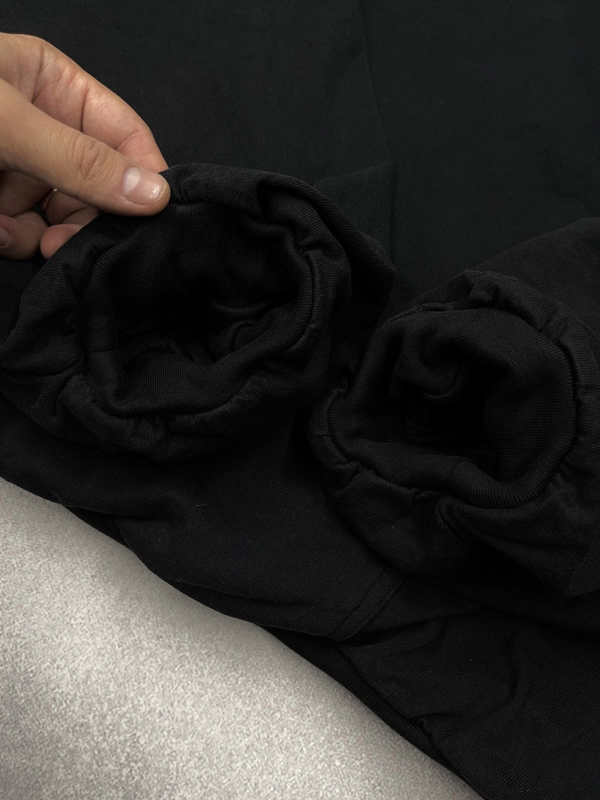 Balenciaga × Gap × Yeezy Kanye West Yzy Gap Padded Hoodie Black ENGINEERED BALENCIAGA Size US M / EU 48-50 / 2 - 11 Thumbnail