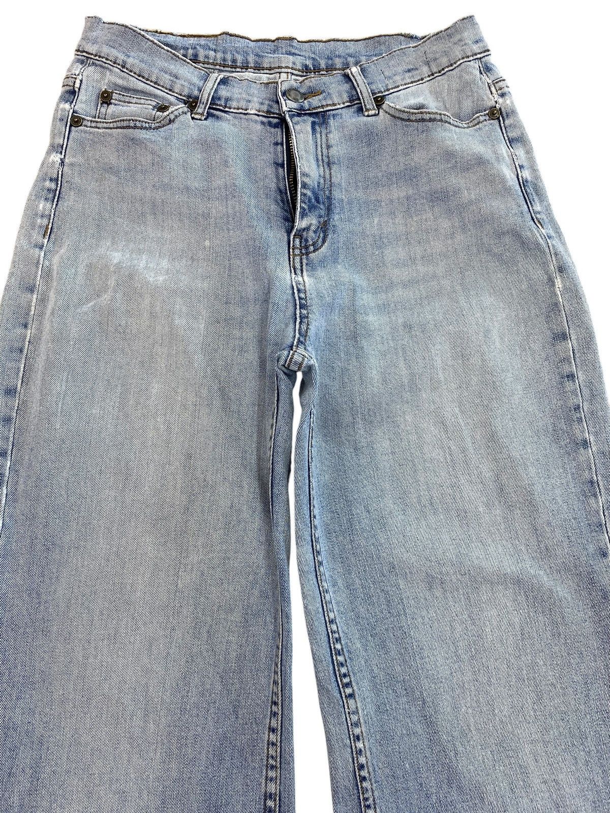 Japanese Brand Japanese Brand Light Faded Wash Style Flare Jeans Size US 28 / EU 44 - 2 Thumbnail