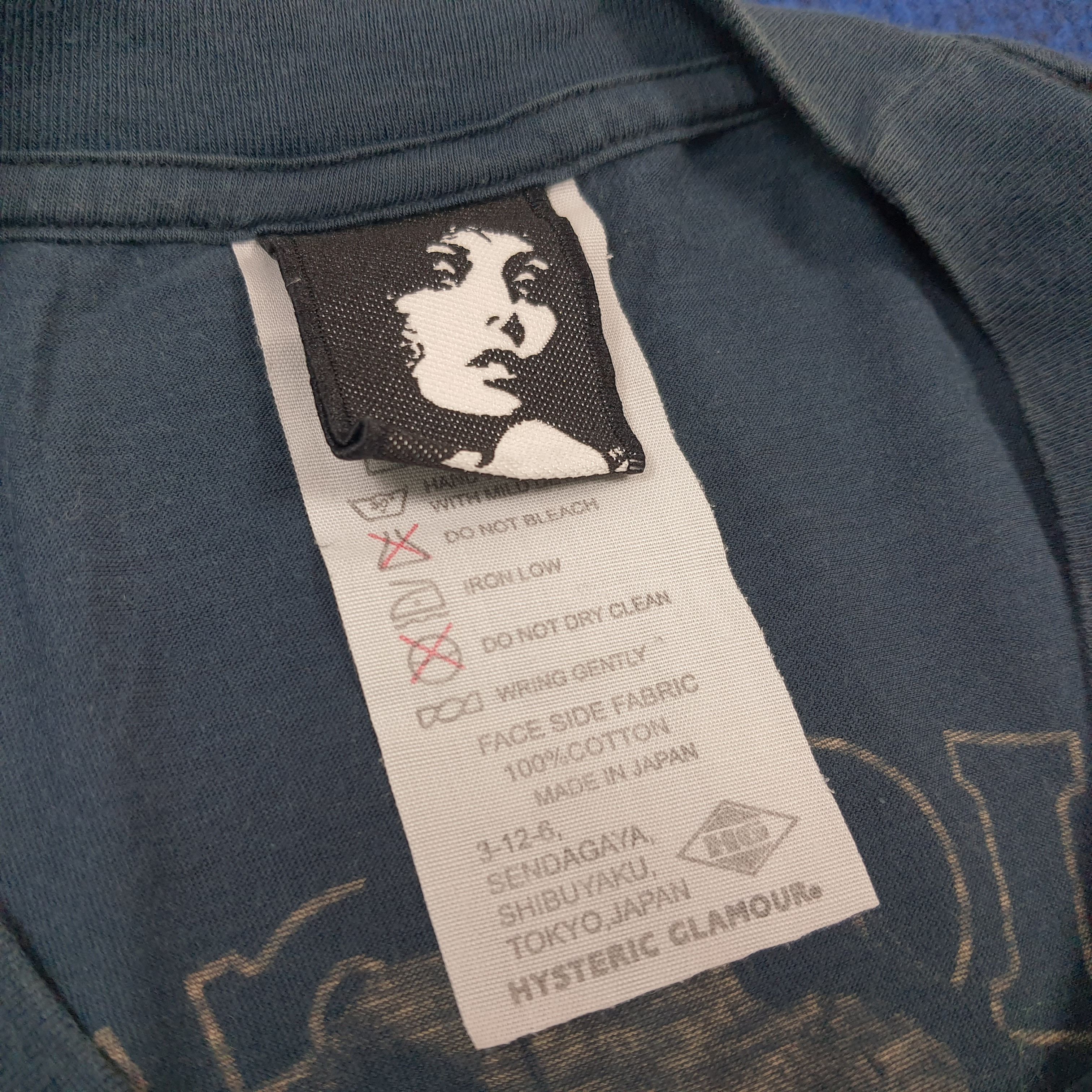 Hysteric Glamour Vintage Hysteric Glamour Super Sounds Japan Tshirt C299N25 Size US M / EU 48-50 / 2 - 5 Thumbnail