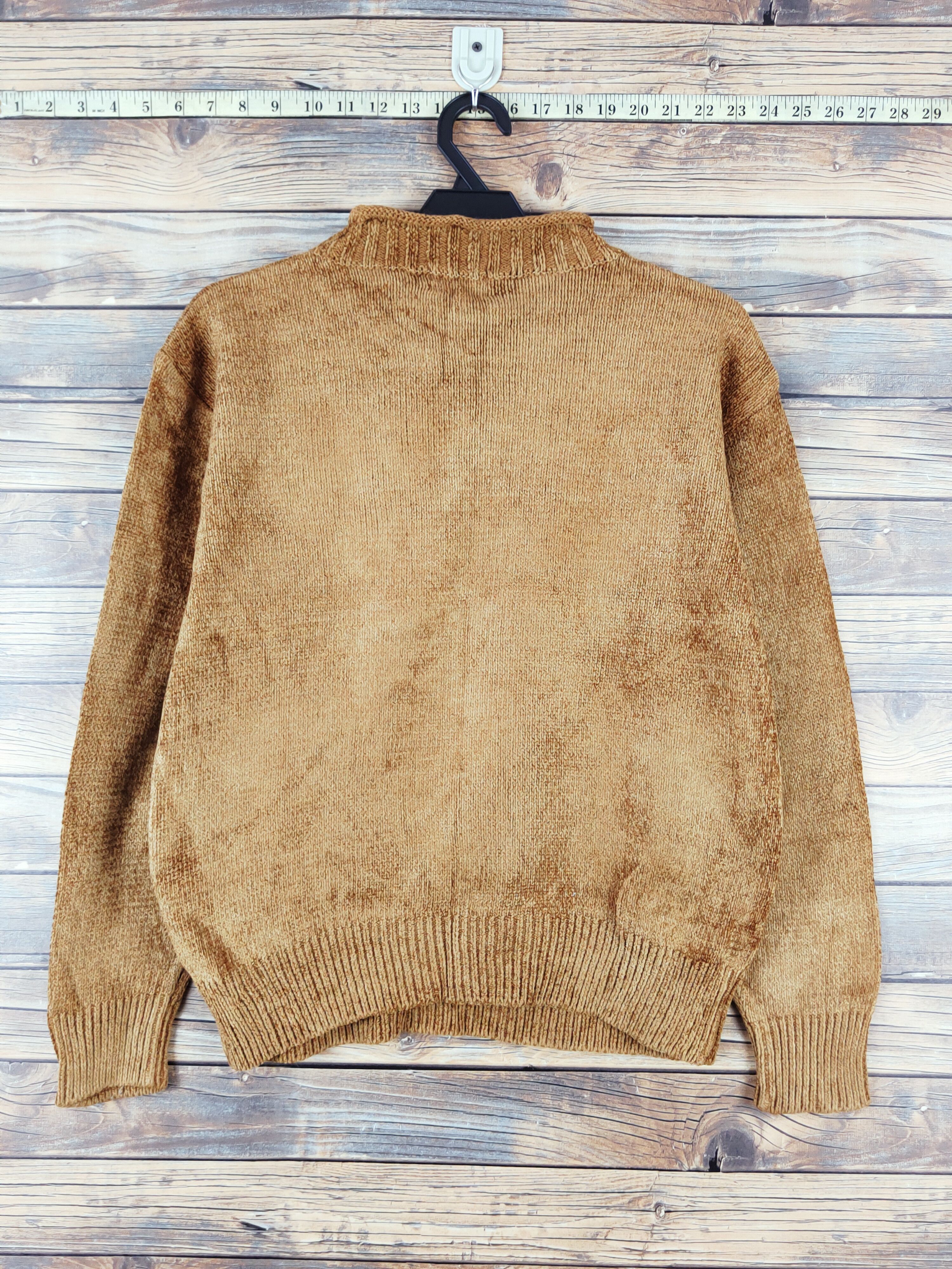 Homespun Knitwear × Japanese Brand × Vintage Banana Boat Brown Flower Knitwear Sweatshirts #W999 Size M / US 6-8 / IT 42-44 - 8 Thumbnail