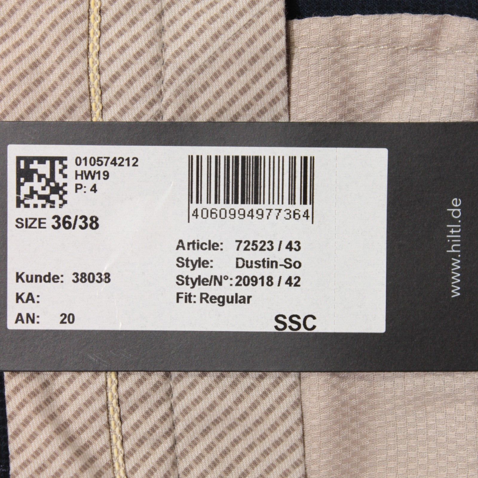 Hiltl Hiltl New with tags Chino Size 36 US In Blue Size US 36 / EU 52 - 5 Thumbnail