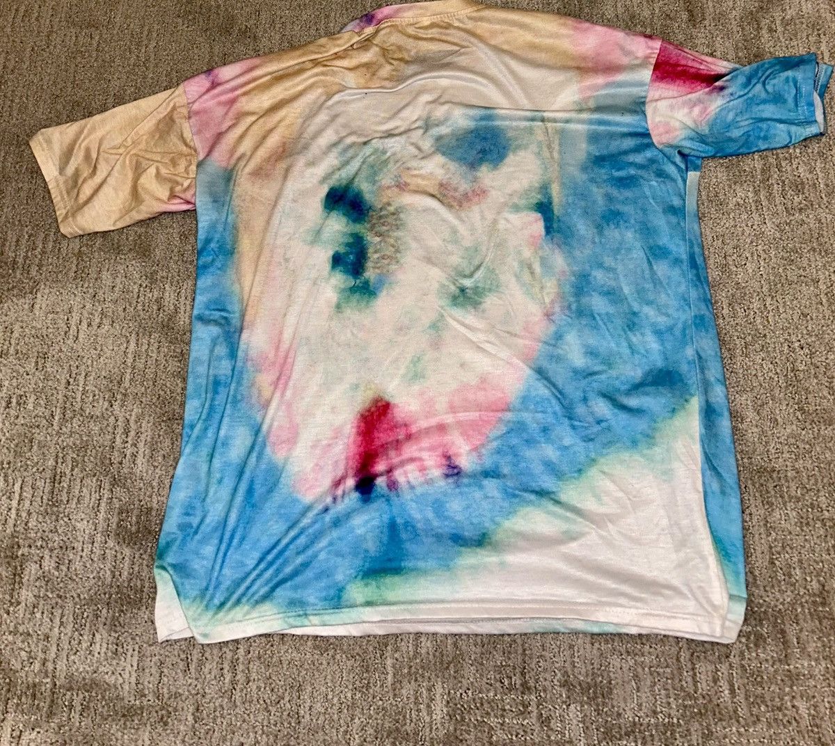 The Rolling Stones Rolling Stones rainbow tie dyed t-shirt Size L / US 10 / IT 46 - 3 Thumbnail