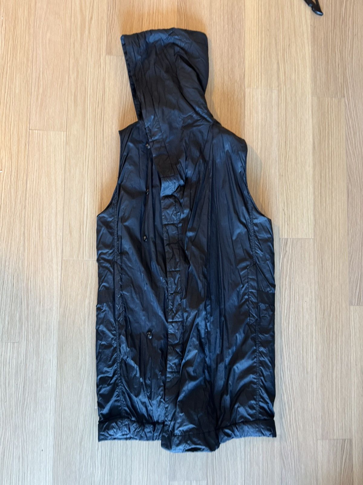 Rick Owens Drkshdw Rick Owens Parka Vest With Point Hood Size US L / EU 52-54 / 3 - 1 Thumbnail