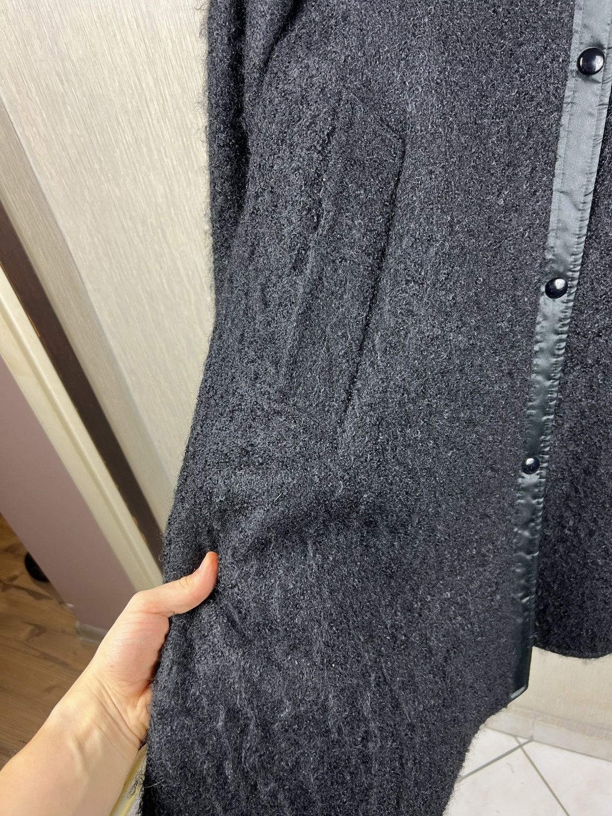 Claude Montana Archive 90s State of Claude Montana mohair fuzzy long coat Size M / US 6-8 / IT 42-44 - 14 Thumbnail