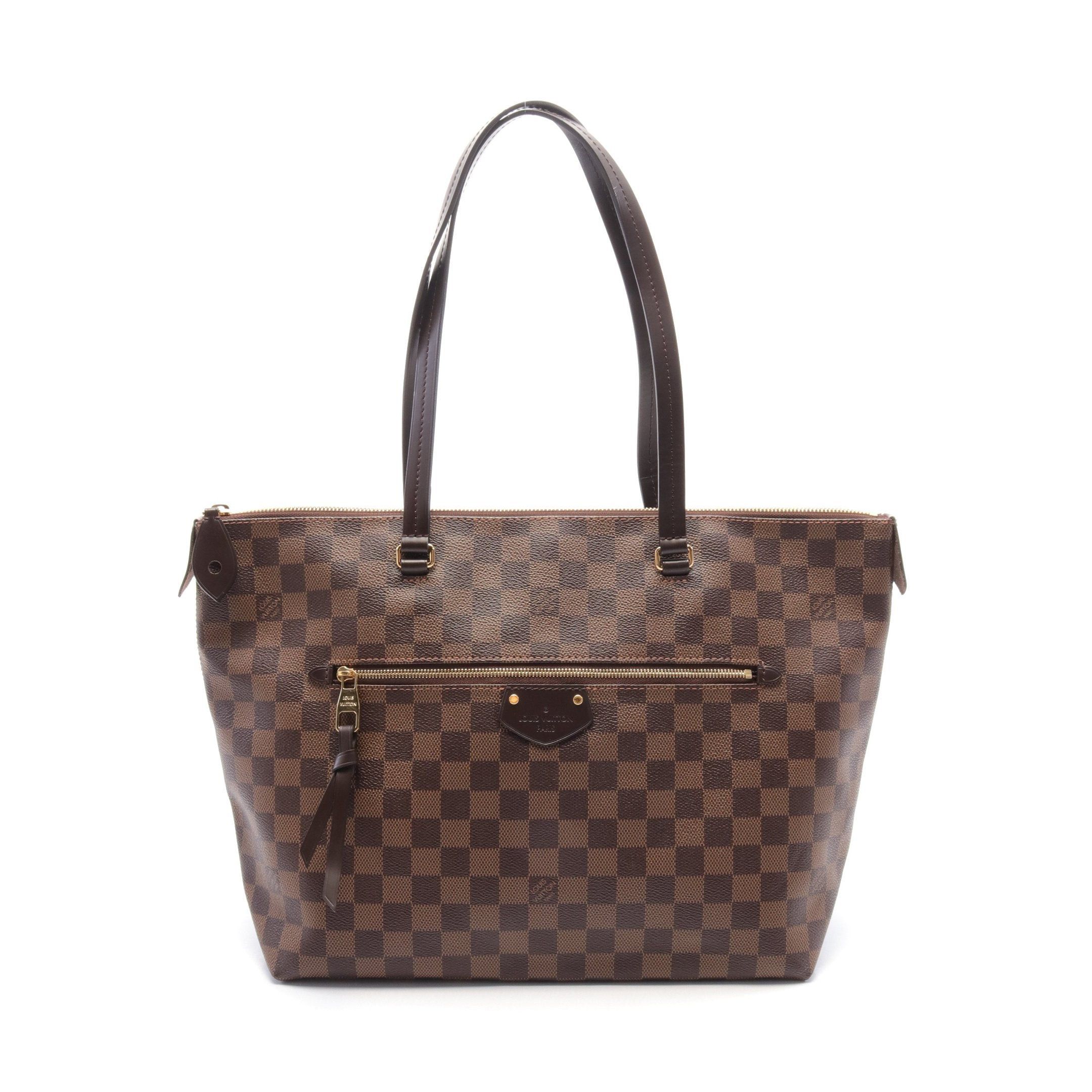 Louis Vuitton Louis Vuitton Jena Mm Damier Evenu Shoulder Bag Tote Leather Brown Size ONE SIZE - 1 Thumbnail