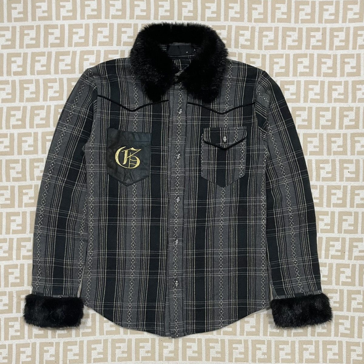 Seditionaries Gringate Punk Shirt Button Ups Size US M / EU 48-50 / 2 - 2 Thumbnail