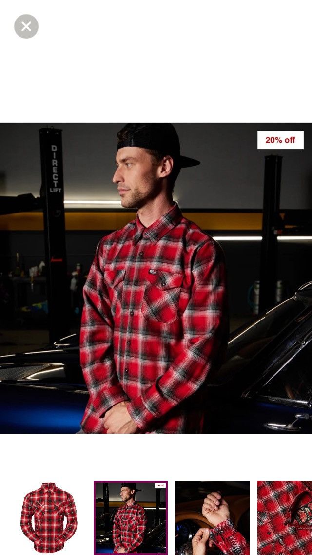 Dixxon Dixxon So-Cal Speed Shop Flannel Large Size US L / EU 52-54 / 3 - 2 Thumbnail