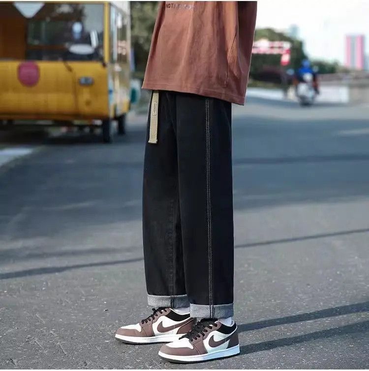 Japanese Brand Retro casual straight leg jeans Size US 32 / EU 48 - 4 Thumbnail