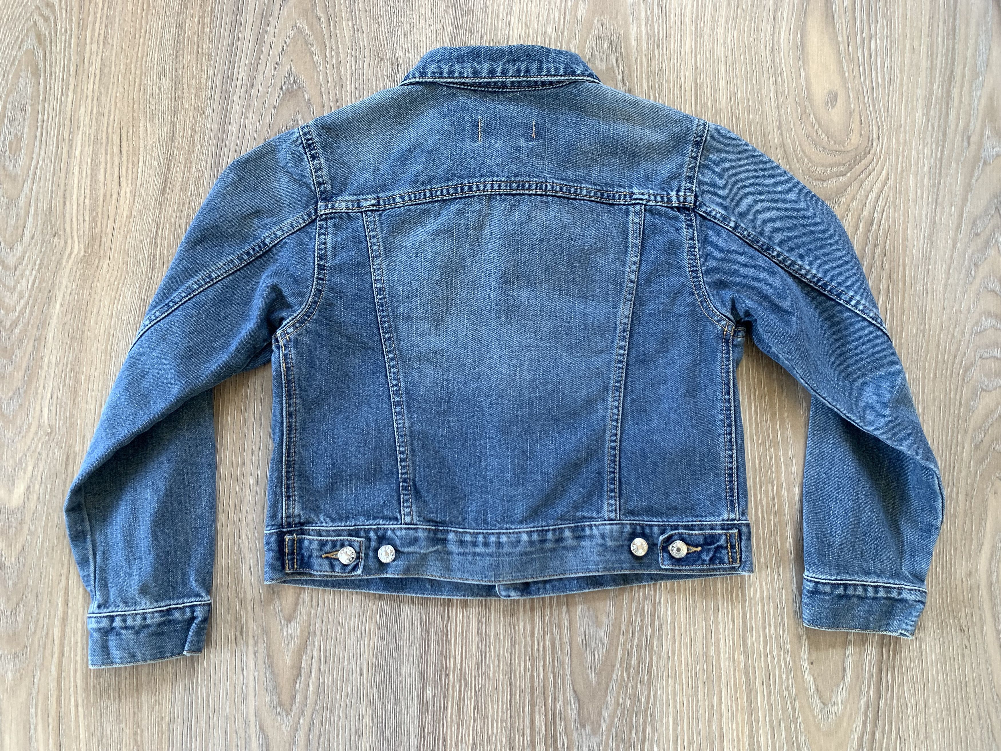 Diesel Diesel Kids Vintage Blue Denim Jacket Size XXS / US 00 / IT 34 - 4 Thumbnail