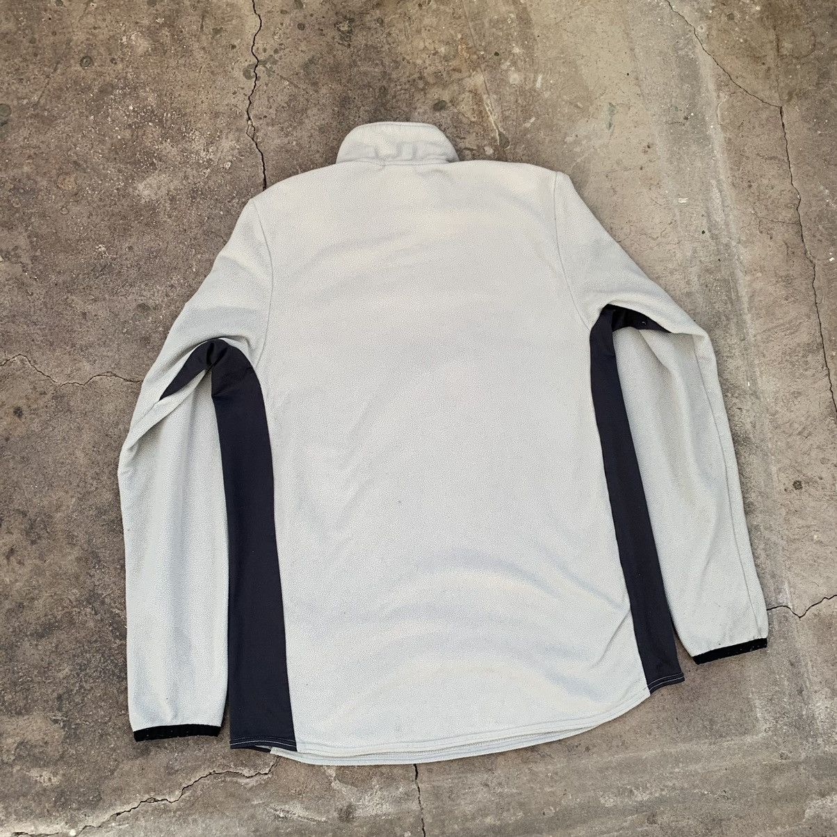 Nike × Vintage Nike y2k Vintage small Logo Fleece 1/3 Zip Baggy Sweatshirt Size US L / EU 52-54 / 3 - 7 Thumbnail