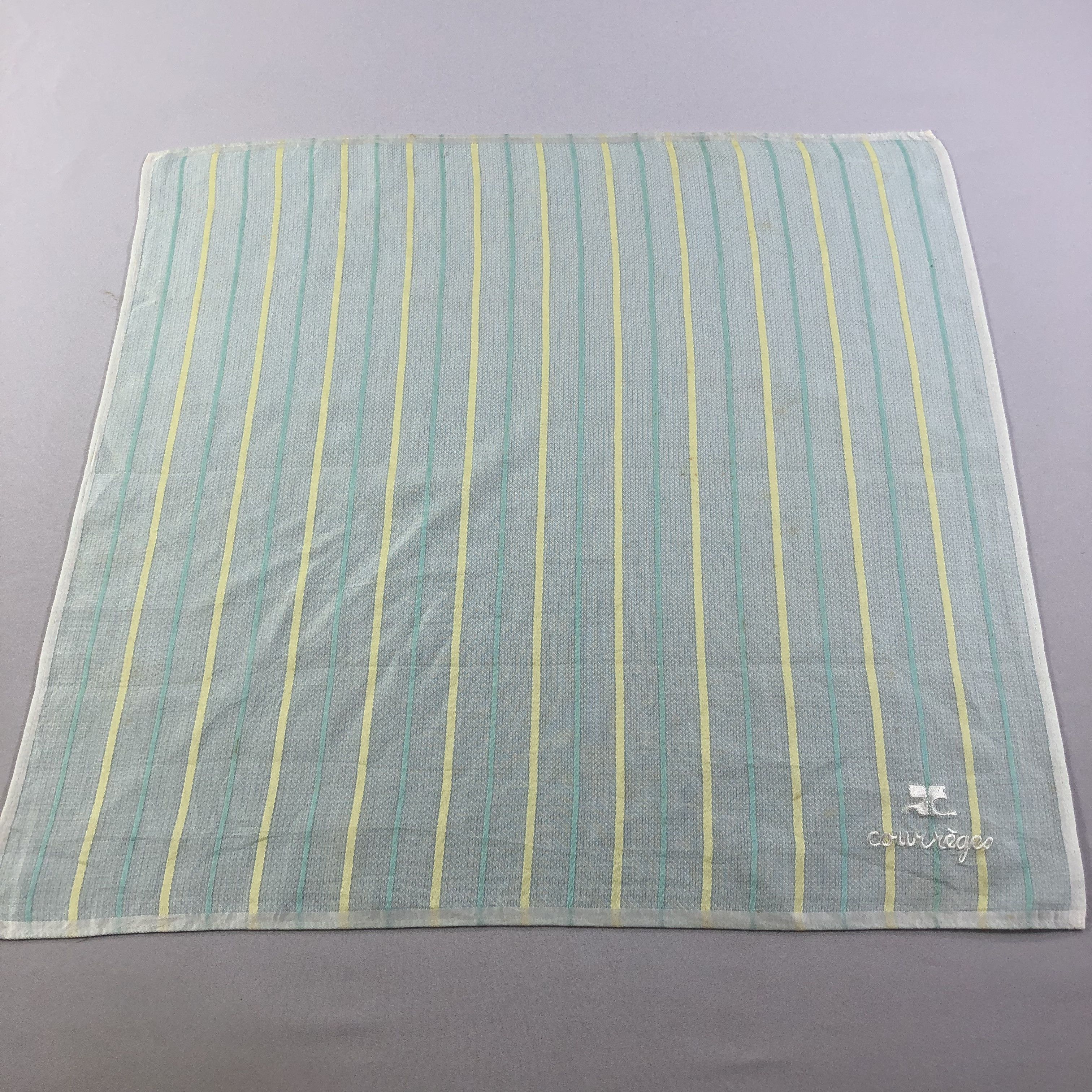 Courreges Courreges Handkerchief Neckerchief Bandana H1523 Size ONE SIZE - 2 Thumbnail