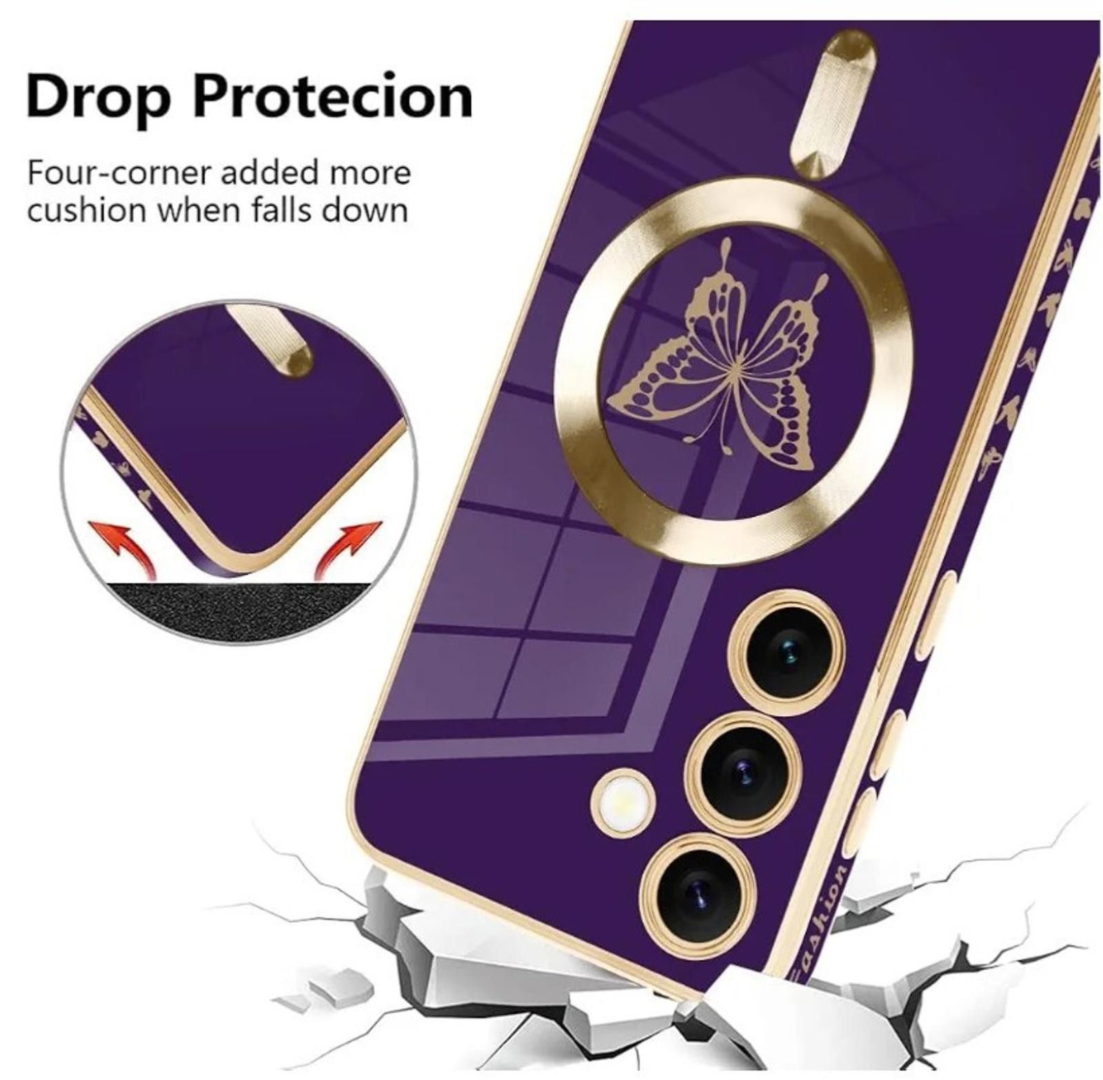 The Unbranded Brand Samsung Galaxy S24 Plus Magnetic Case Size ONE SIZE - 6 Thumbnail
