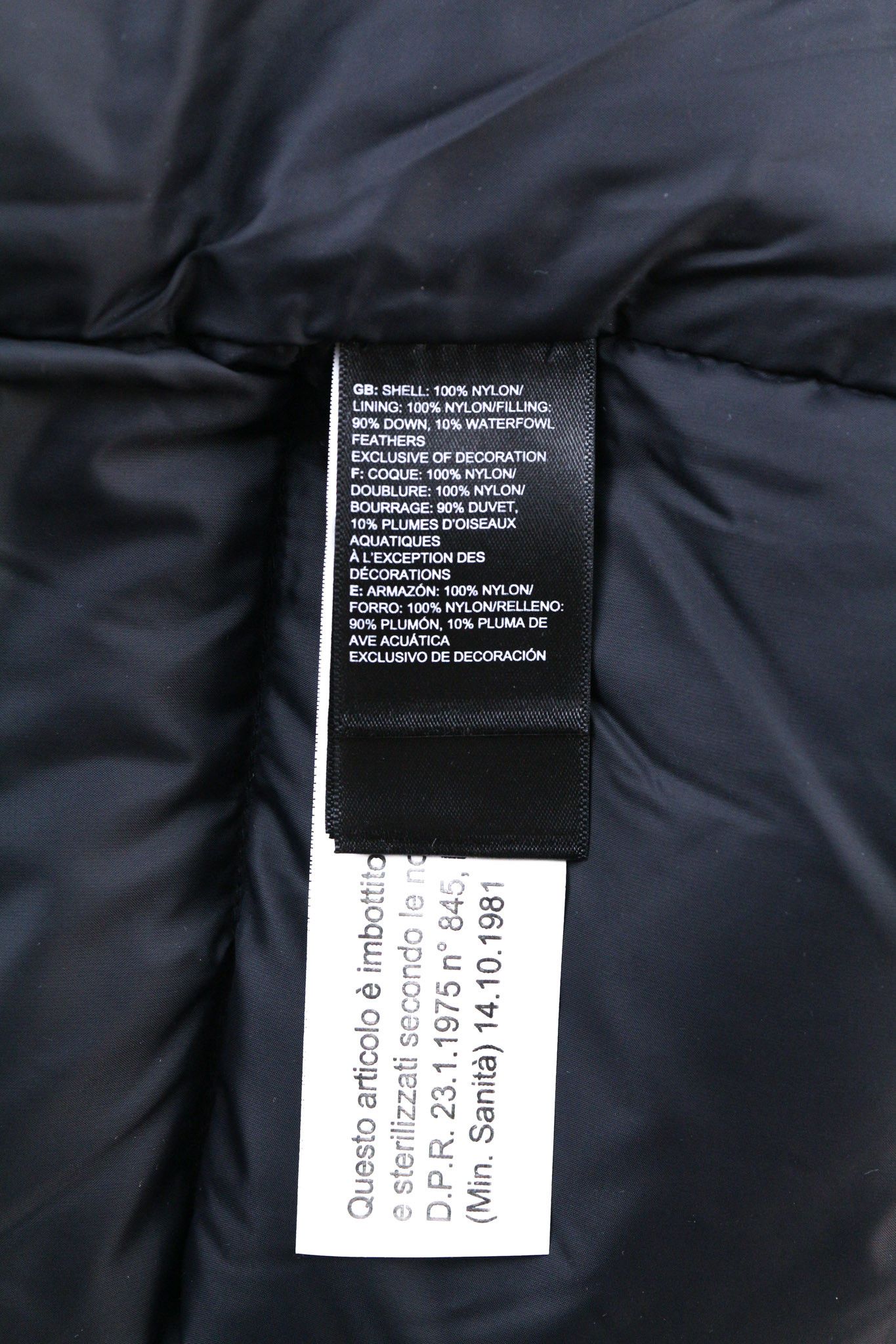 The North Face DIABLO DOWN S Black 700 Down Quilted Puffer Jacket 79780 Size US S / EU 44-46 / 1 - 7 Thumbnail