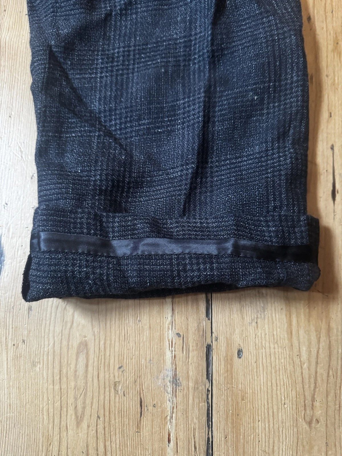 Geoffrey B. Small GBS Parisotto Wool Suspender Trousers Size US 34 / EU 50 - 8 Thumbnail