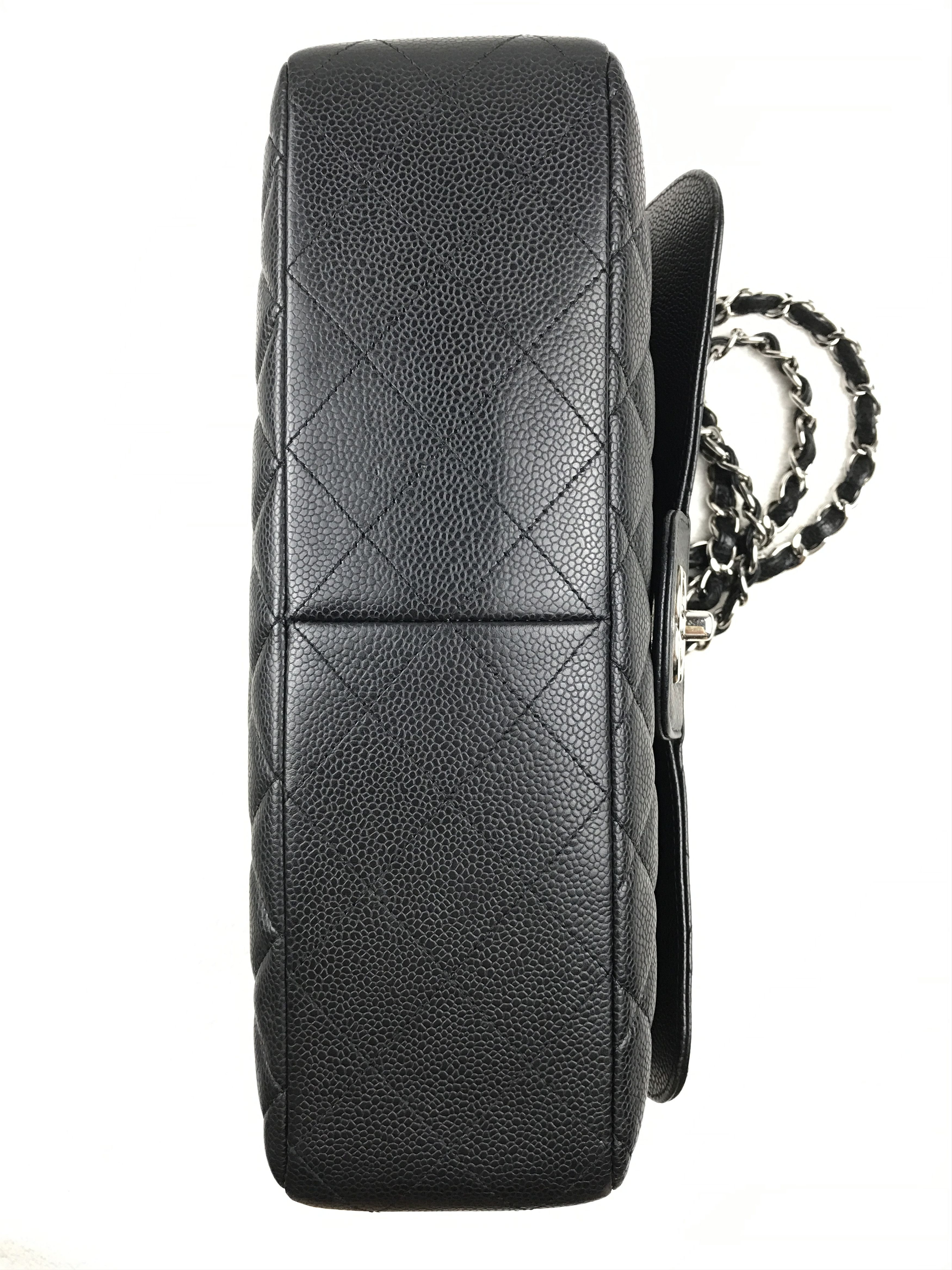 Chanel Chanel timeless jumbo caviar silver hardware Size ONE SIZE - 7 Thumbnail