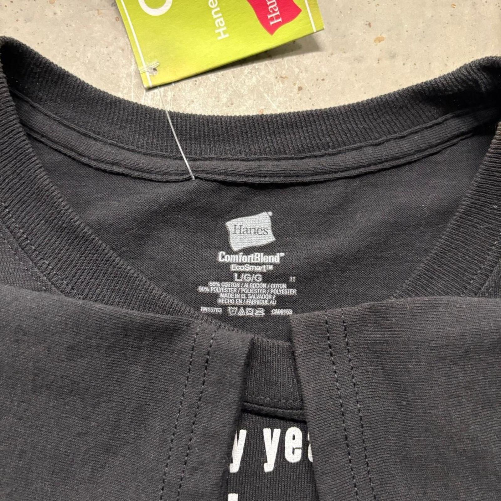 Hanes × Vintage Crazy NWT Vintage Y2K Hanes EcoSmart Water Bottle T Shirt Size US L / EU 52-54 / 3 - 5 Thumbnail