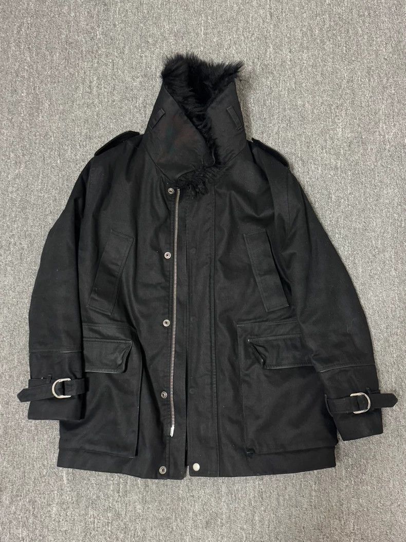 Saint Laurent Paris Saint Laurent Paris Double layered hooded windbreaker jacke Size US S / EU 44-46 / 1 - 1 Thumbnail