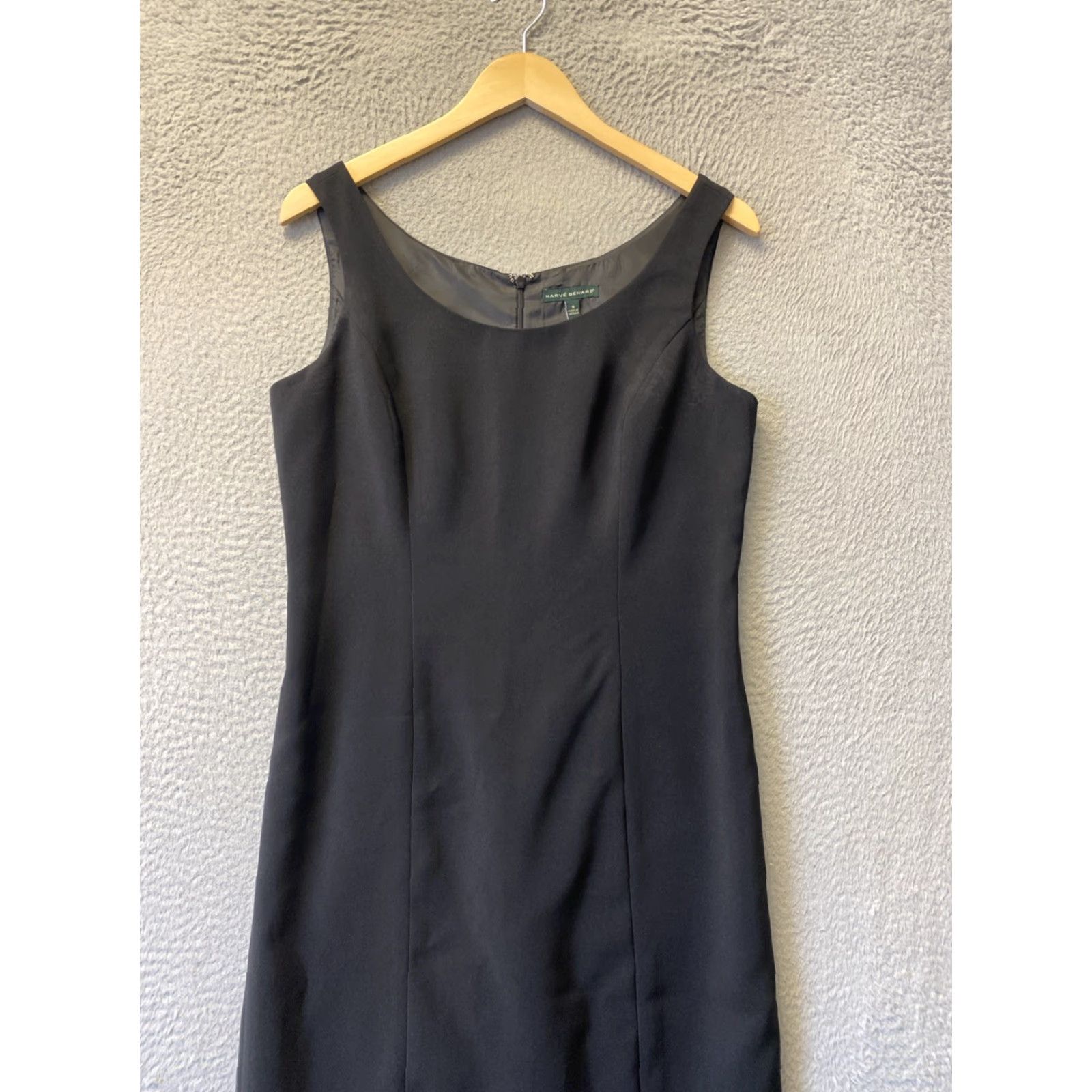 Vintage Vintage harvé benard Dress Sleeveless Polyester Blend Womens Size 6 154-14 Size M / US 6-8 / IT 42-44 - 3 Thumbnail