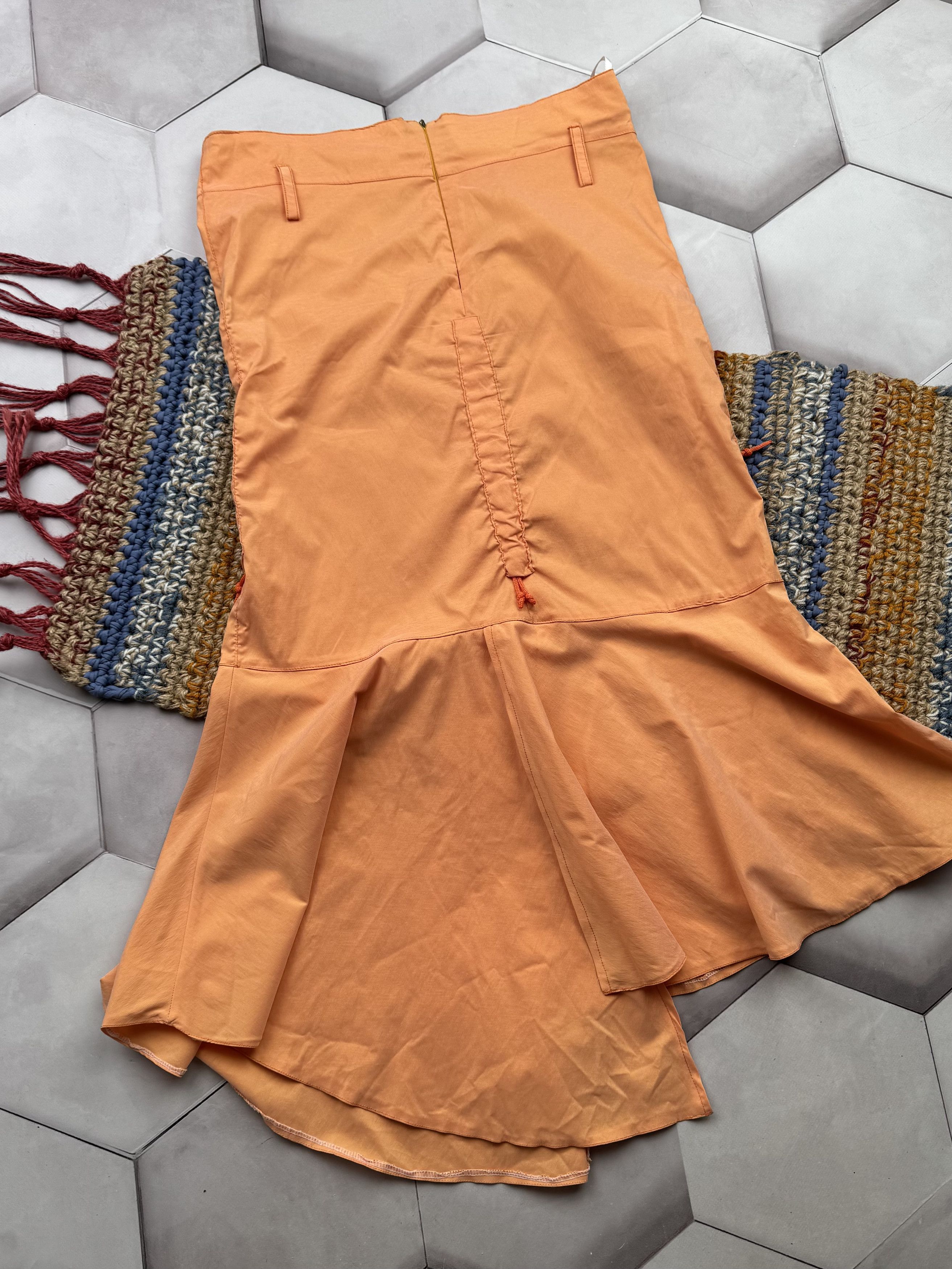 Vintage Vintage Bondage Flare Skirt (E4) Size 29" - 6 Thumbnail