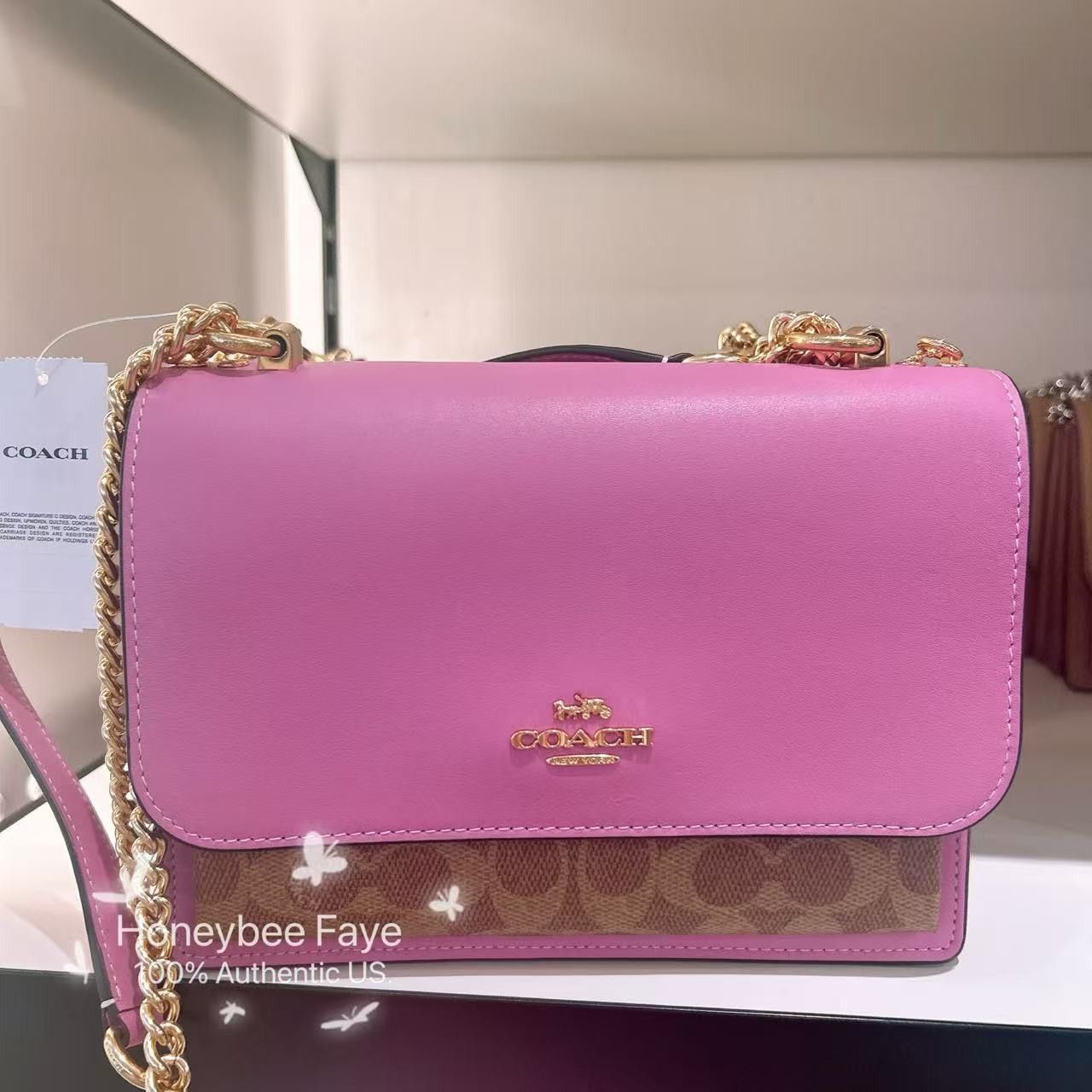 Coach Klare Crossbody Bag In Signature Canvas CV978 Size ONE SIZE - 1 Thumbnail
