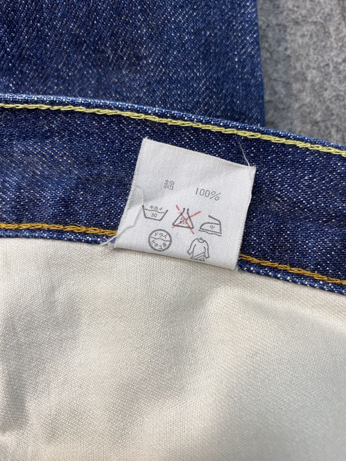 Other Miracle Woman Japan Selvedge Indigo Denim Jeans Straight Cut Size US 28 / EU 44 - 15 Thumbnail
