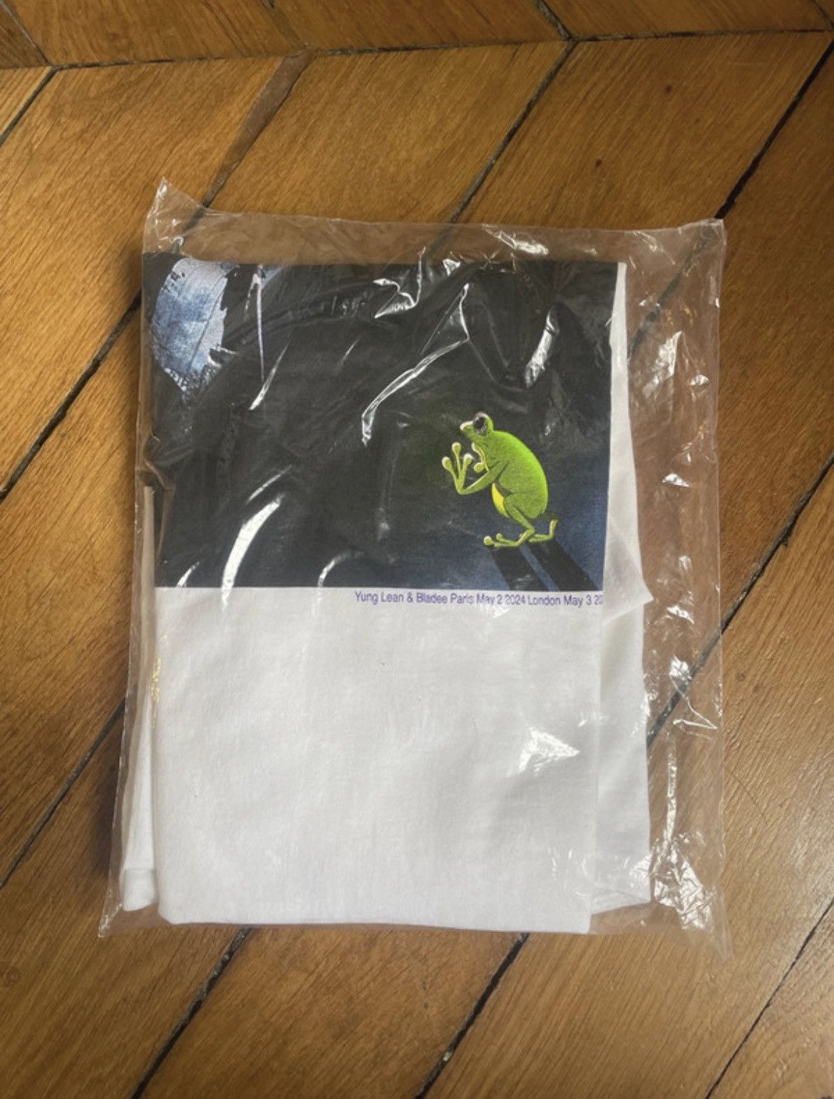 image of Yung Lean X Bladee Psykos T-Shirt in White, Men's (Size XL)