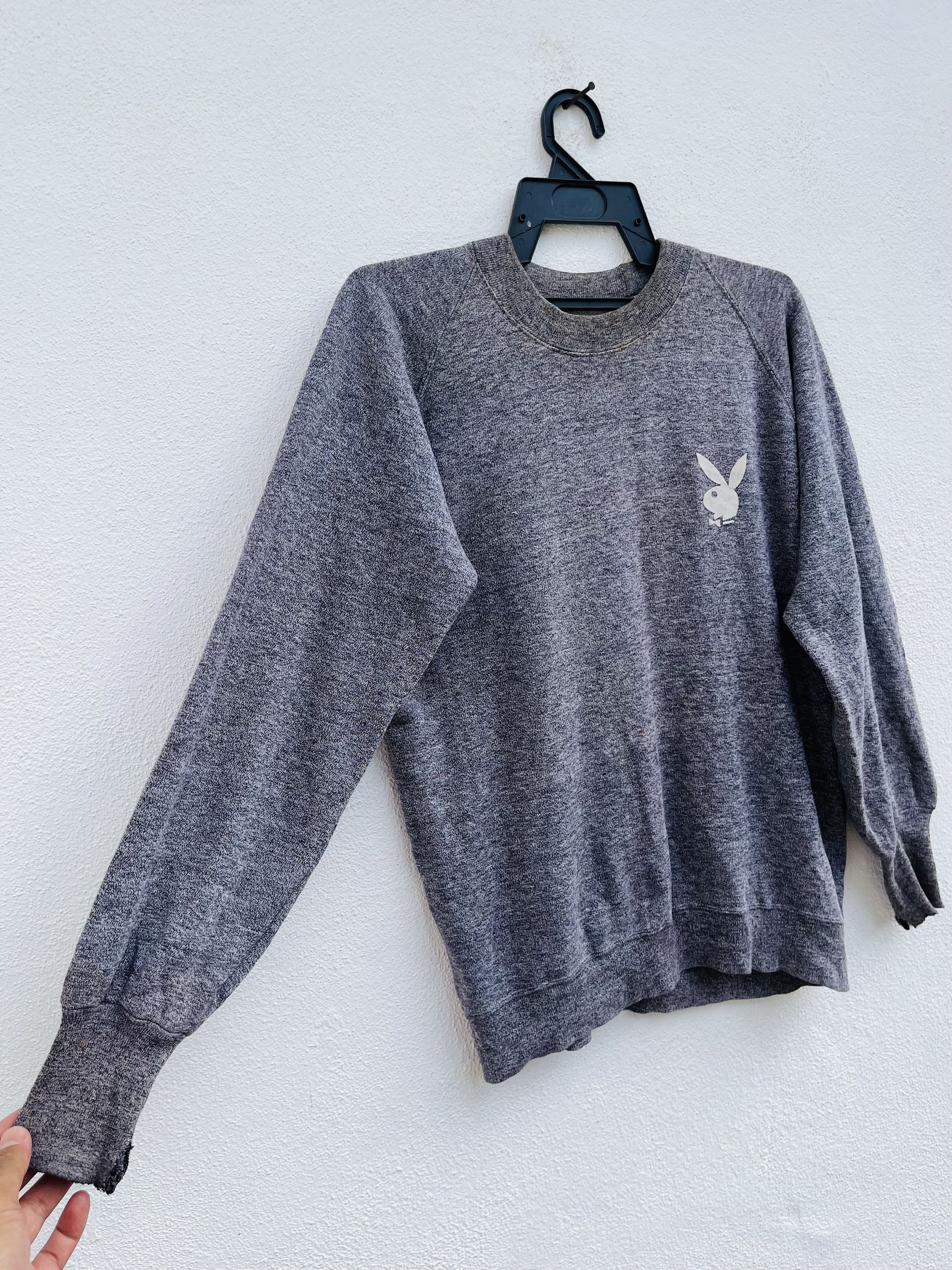Playboy Vintage 80s Playboy Grey Streetwear Fashion Style Size US M / EU 48-50 / 2 - 4 Thumbnail