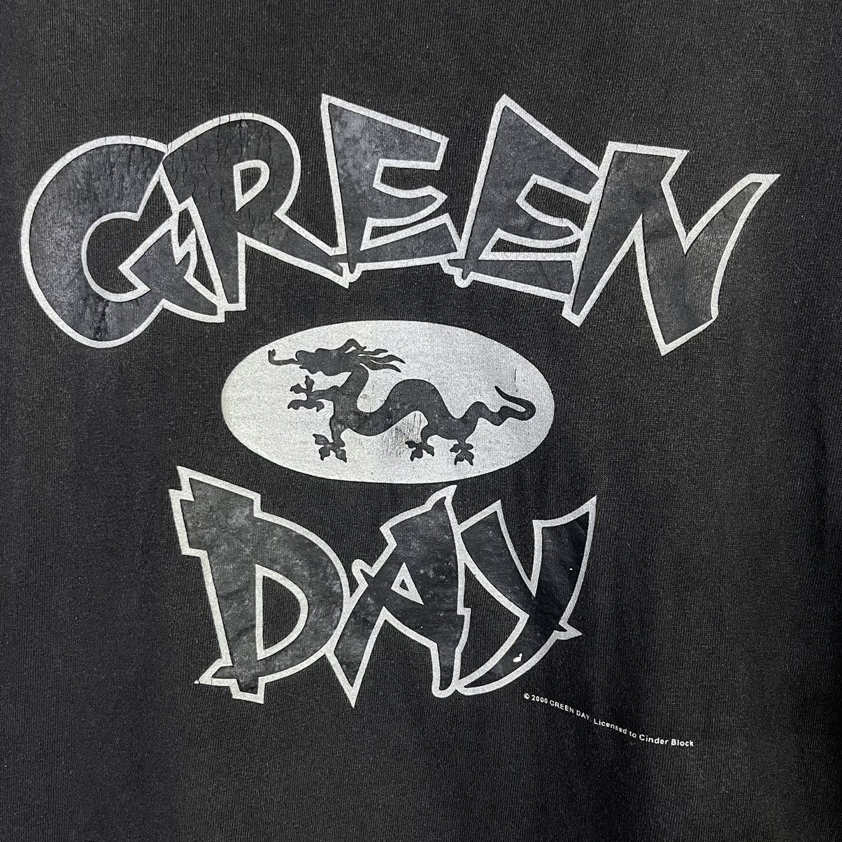 Band Tees × Vintage Green Day 2000 Dragon Tee Size US L / EU 52-54 / 3 - 4 Thumbnail