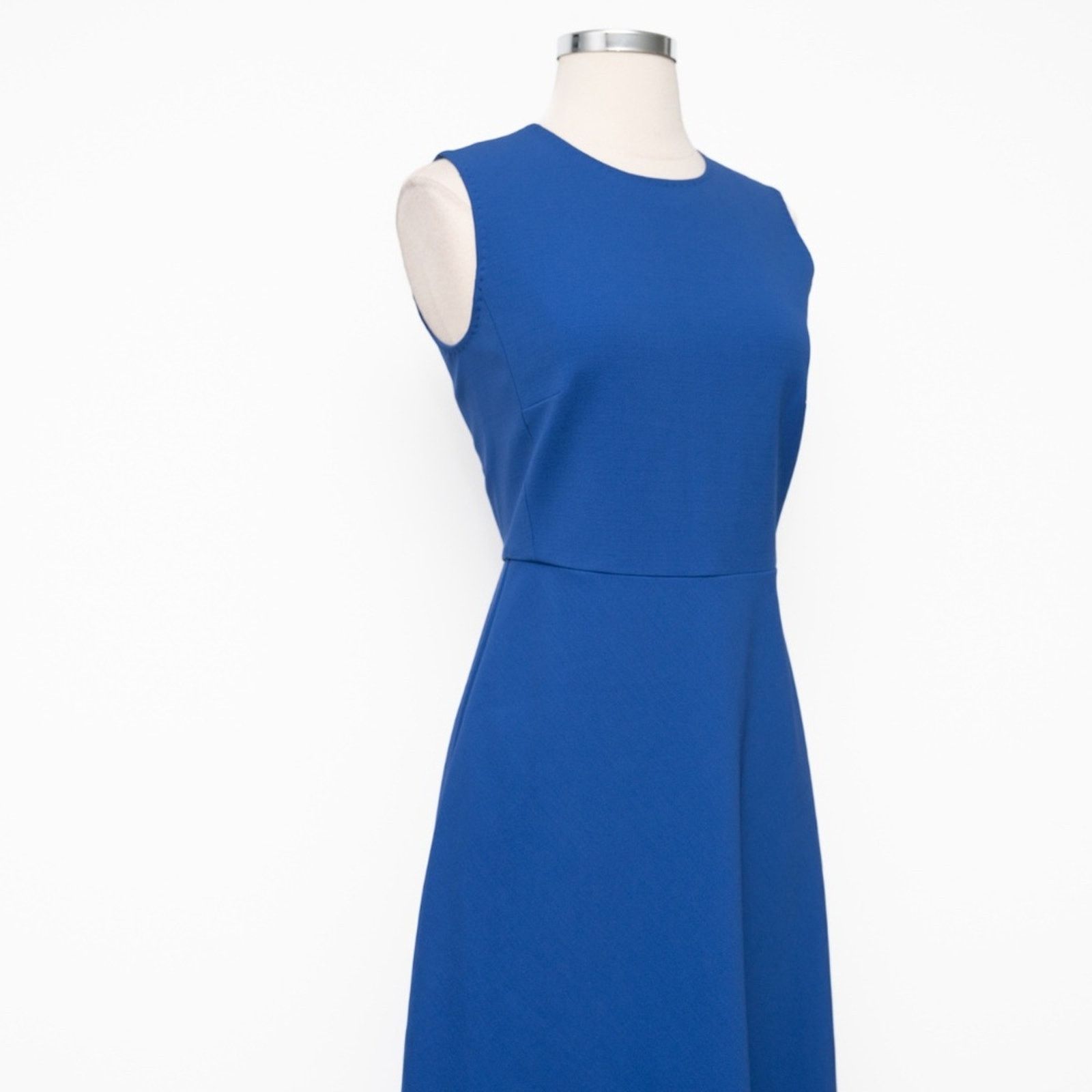 Max Mara MAXMARA. Giara Stretch-Crepe Dress. Size S / US 4 / IT 40 - 12 Thumbnail