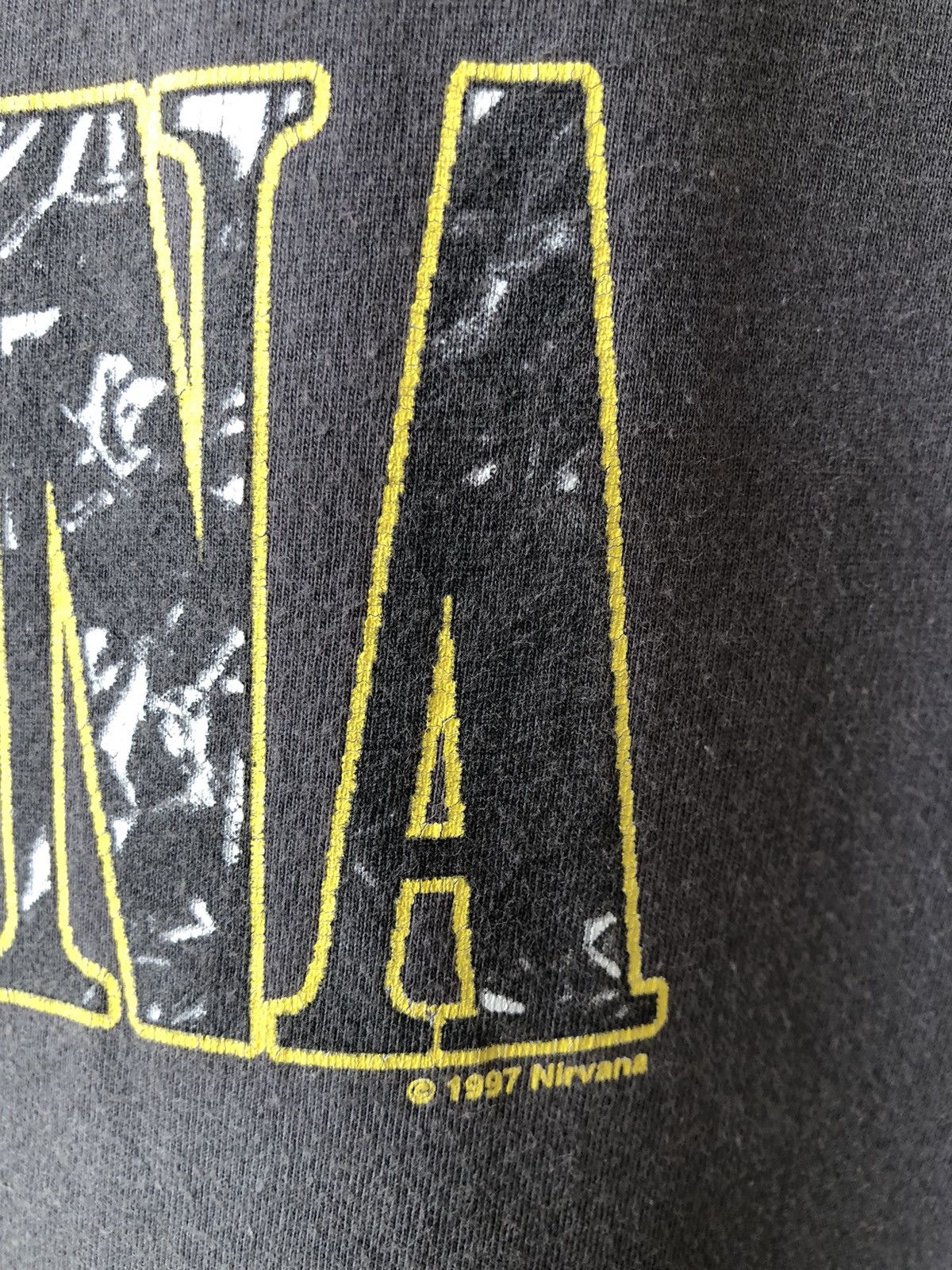 Vintage 90s NIRVANA Grunge Band Tee