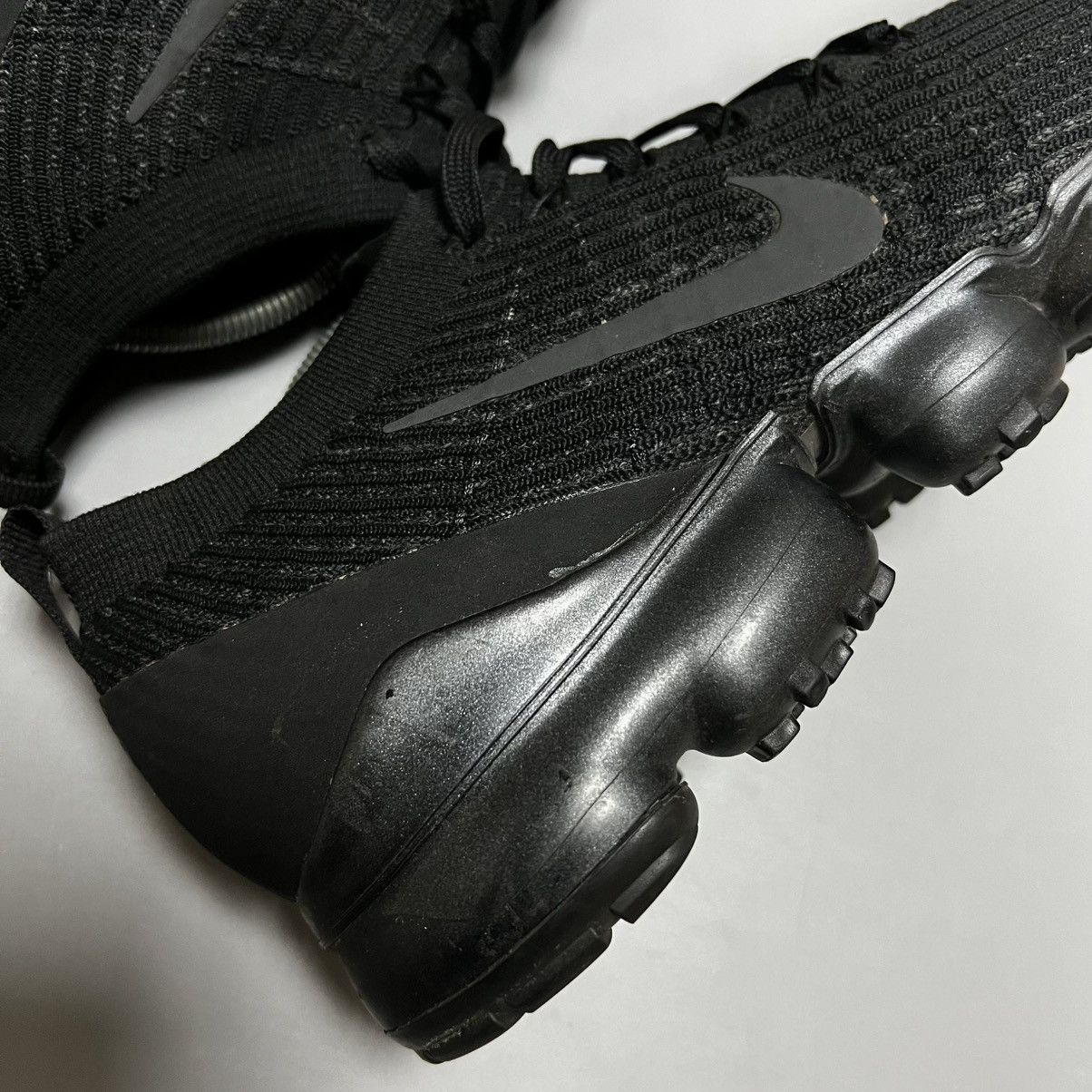 Nike Nike Air Vapormax Flyknit 3 Black AJ6910-002 Y2K Size US 11 / IT 41 - 8 Thumbnail