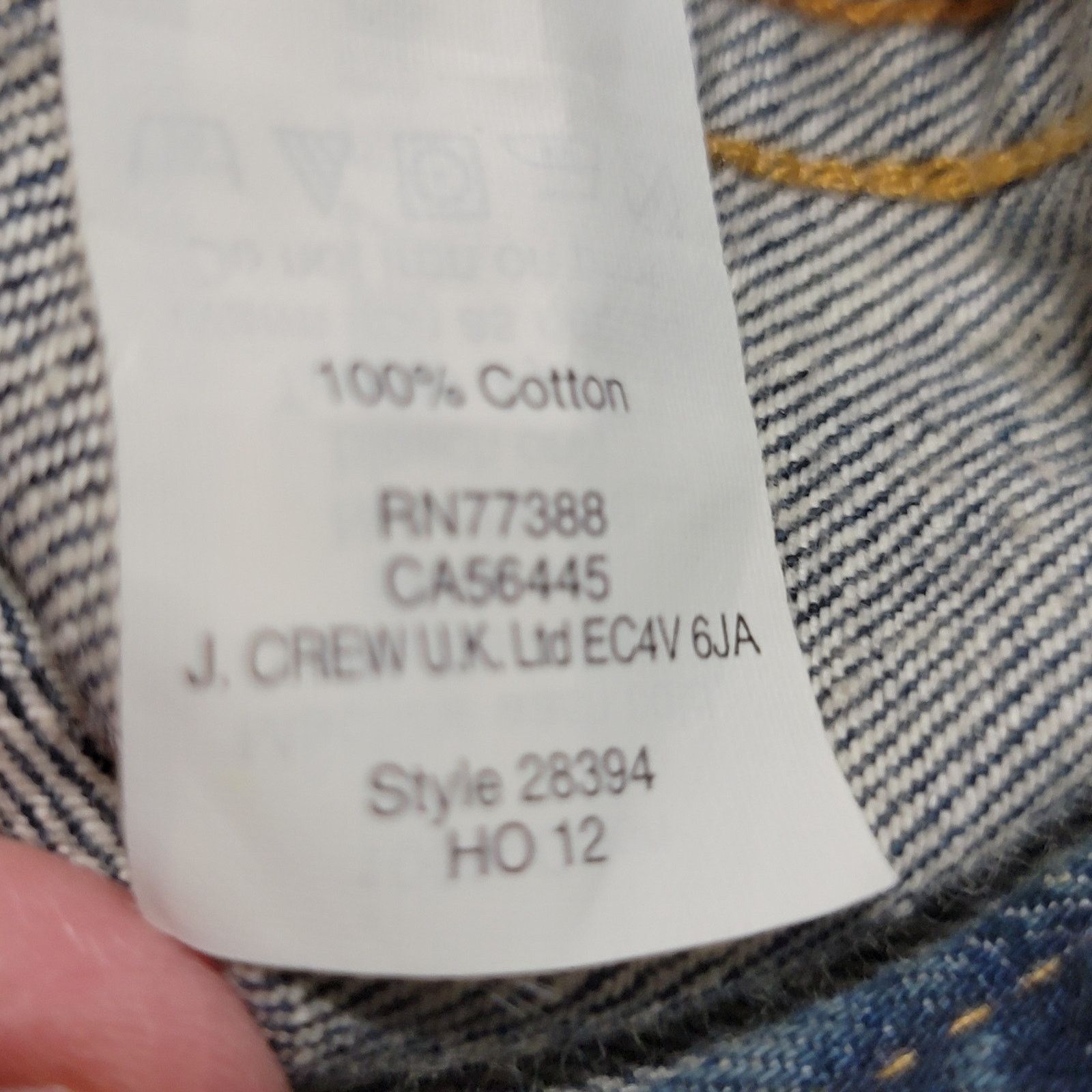 Madewell J Crew Madewell Denim Full Button Jean Jacket - Size XSmall Size US XS / EU 42 / 0 - 6 Thumbnail