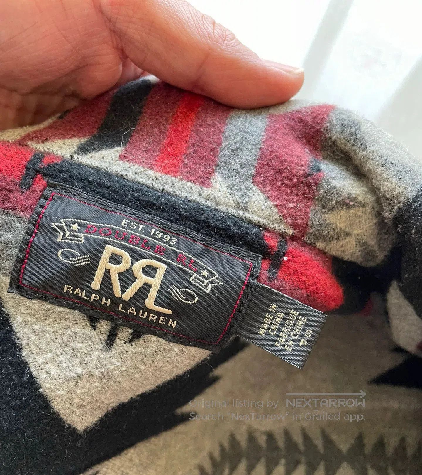 RRL Ralph Lauren southwestern patterned jacket size S. Size US S / EU 44-46 / 1 - 5 Thumbnail