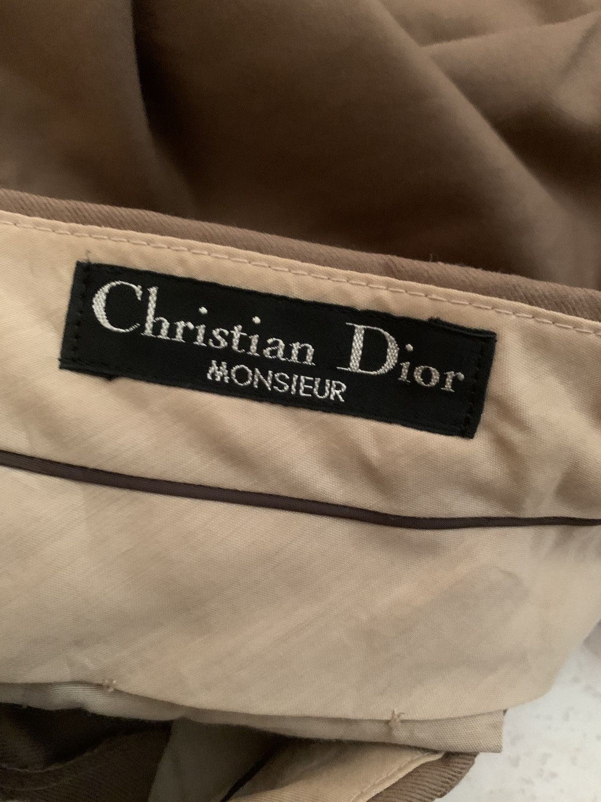 Christian Dior Monsieur Vintage christian dior monsieur straight loose pants Size US 34 / EU 50 - 6 Thumbnail