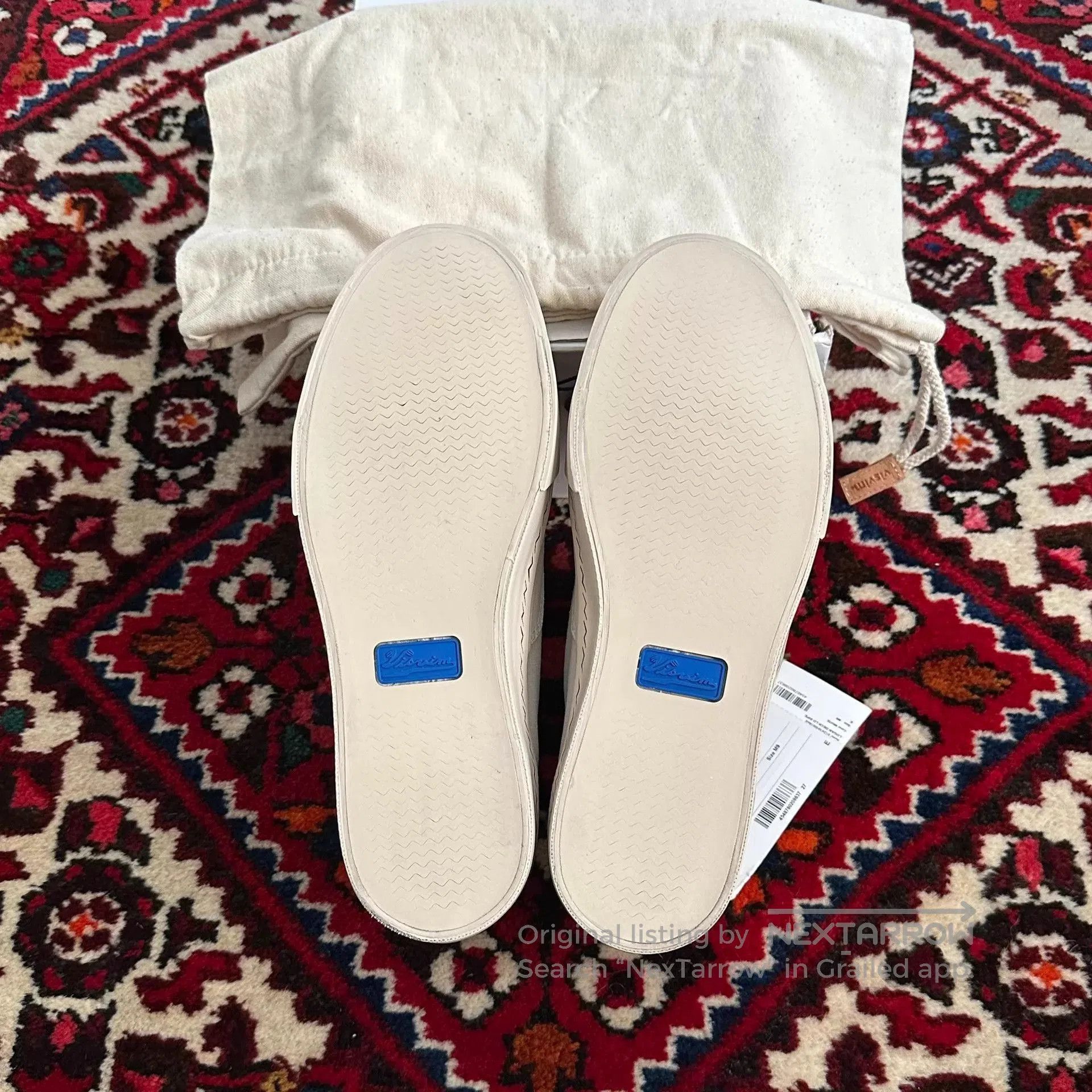 Visvim White Low-Top Lace-Up Casual Shoes Size 9. Size US 9 / EU 42 - 8 Thumbnail