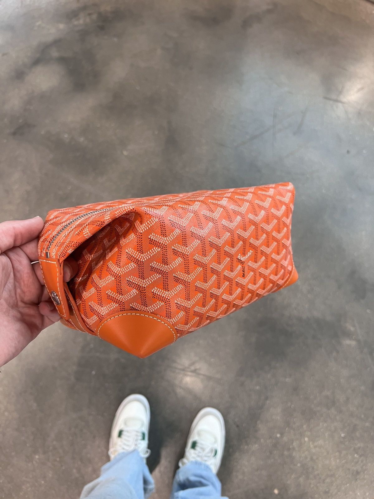 【送料・関税込み】Goyard Boeing 25 ポーチ Orange 送料・関税込み】Goyard Boeing 25 ポーチ Orange (GOYARD