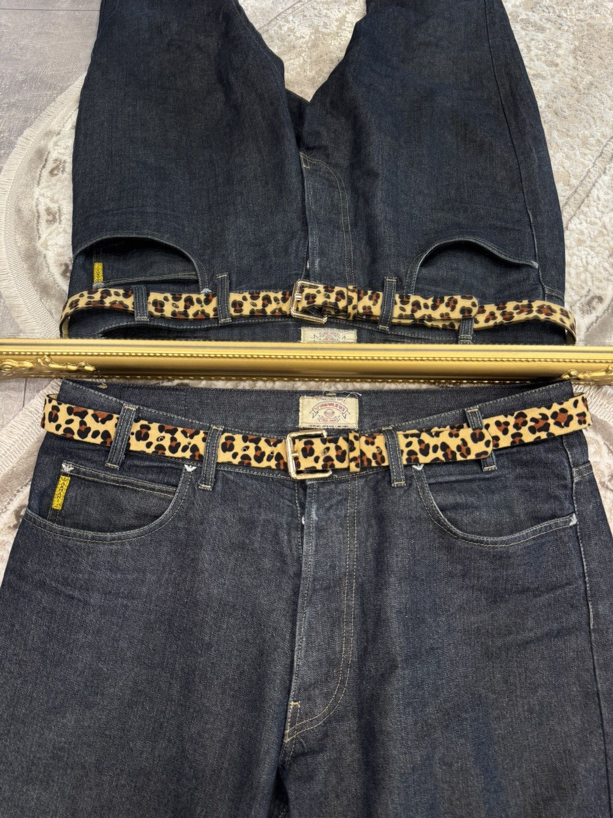 If Six Was Nine VINTAGE Y2K JAPANESE BELT ALT GOTH PUNK RAVE KANYE STYLE Size ONE SIZE - 3 Thumbnail