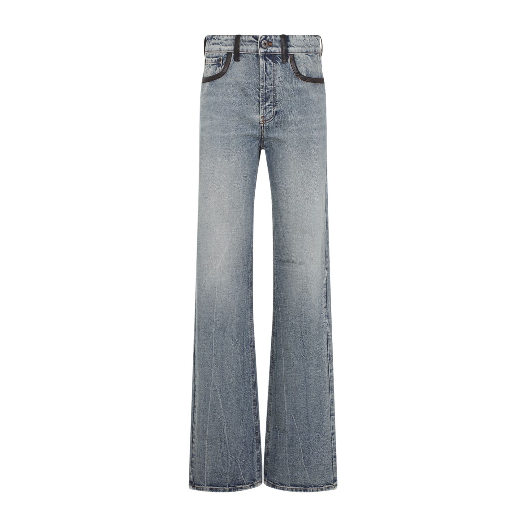 Miu Miu Miu Miu Flock Jeans | Grailed