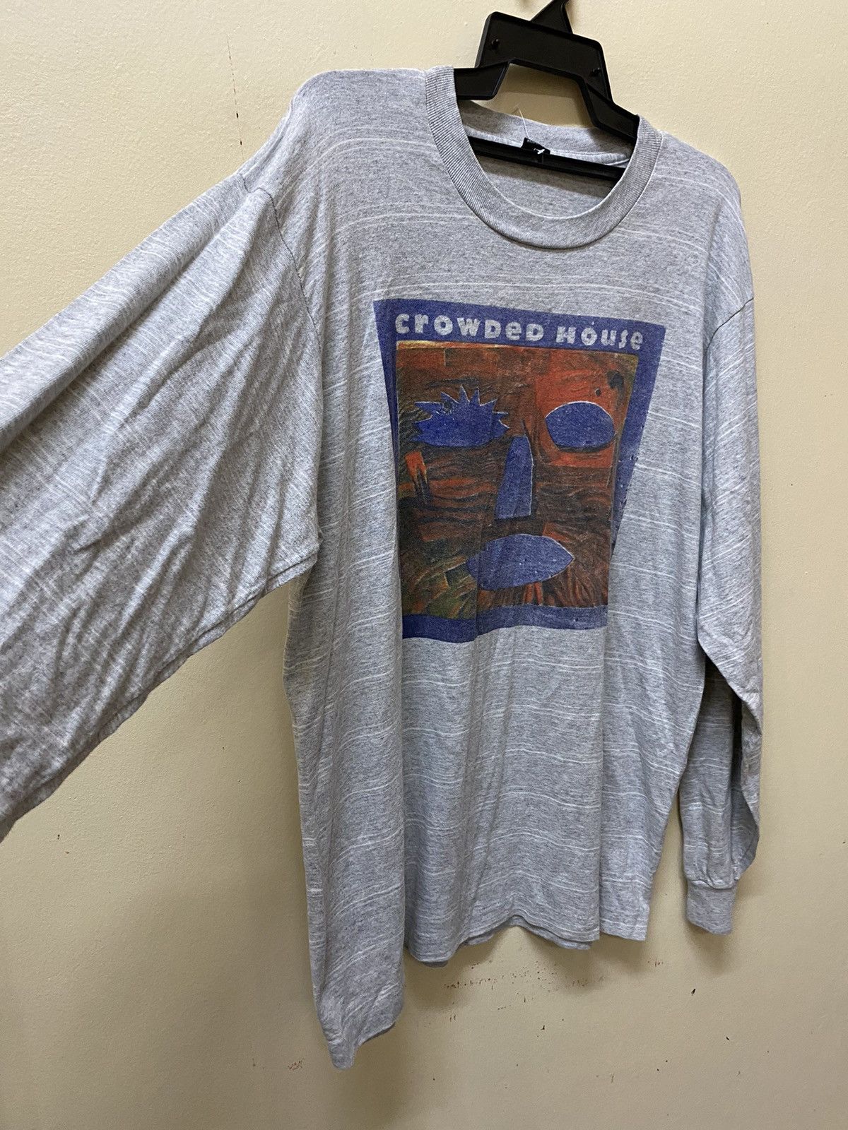 Band Tees × Vintage Vintage Crowded House UK band rock pop indie alternative shi Size US XS / EU 42 / 0 - 3 Thumbnail