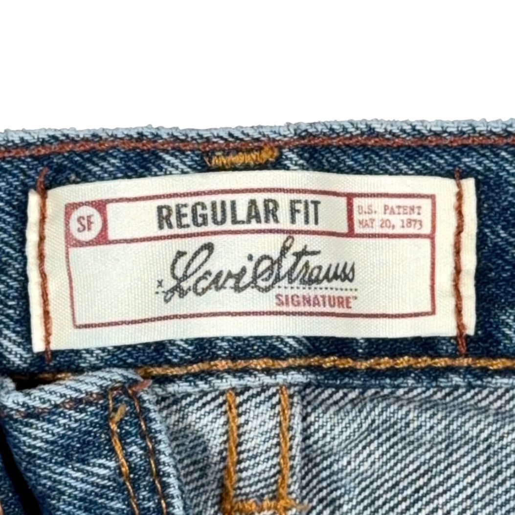 Levi's VINTAGE Levi's Signature Jeans Men 36x30 Blue Medium Wash Regular Fit Denim Y2K Jeans Mens Blue Signature Logo 5-Pocket Rise High 12.5in—Inseam 30in Size US 36 / EU 52 - 5 Thumbnail