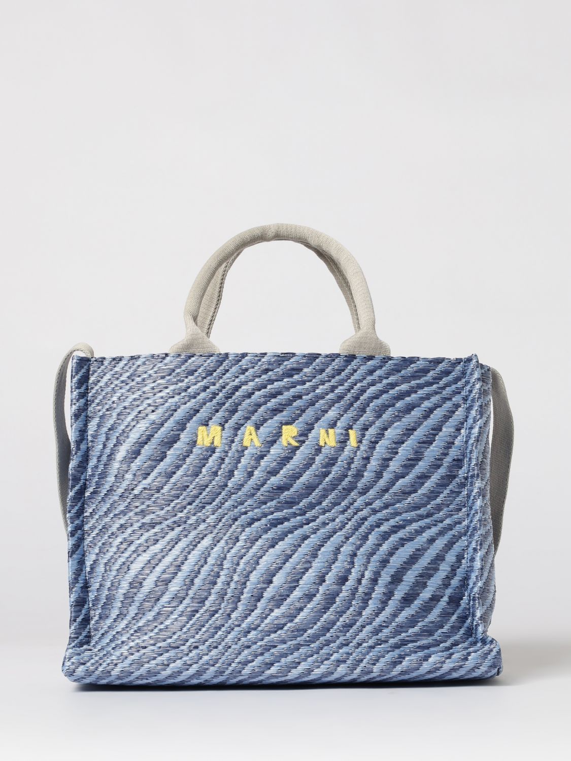 Marni Marni Tote Bag Woman Blue Size ONE SIZE - 1 Thumbnail