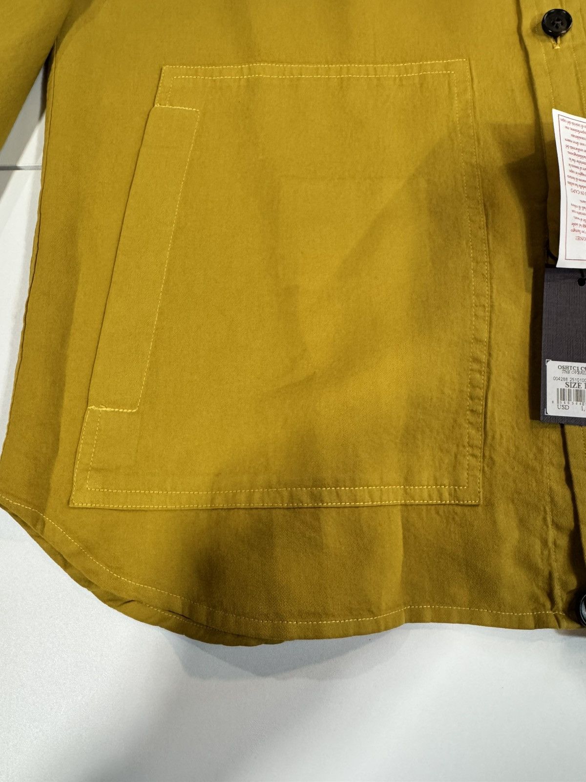 Isaia Napolii Isaia Napoli Natural Cashmere Four Pocket Gold Overshirt Size US L / EU 52-54 / 3 - 5 Thumbnail