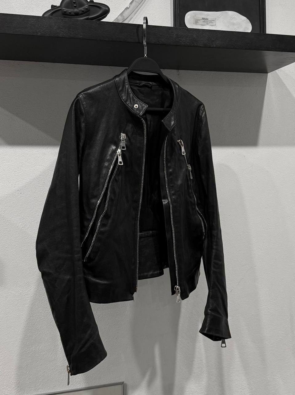 Maison Margiela SS05 Maison Martin Margiela 5 zip Leather Jacket Size S / US 4 / IT 40 - 5 Thumbnail
