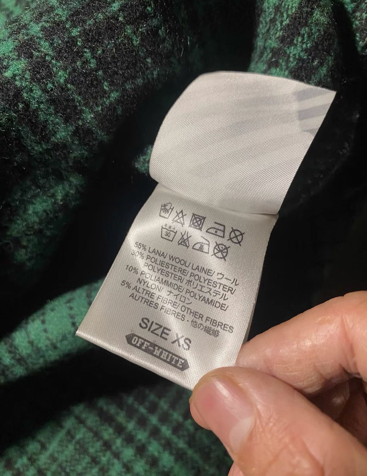 Off-White Off-White wool shirt jacket J35 Size US XS / EU 42 / 0 - 8 Thumbnail