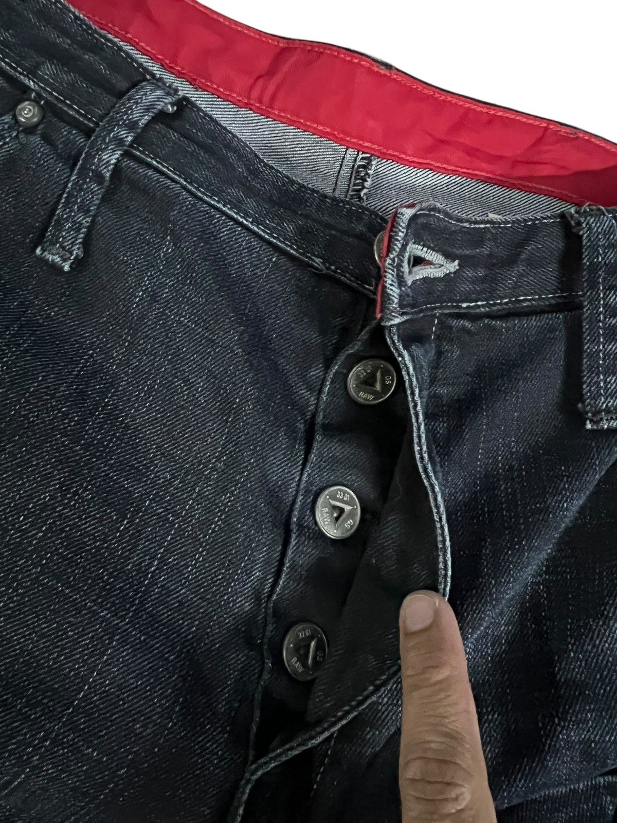 G-Star G-STAR RAW CURVE PUNK JEANS Size US 31 - 19 Thumbnail
