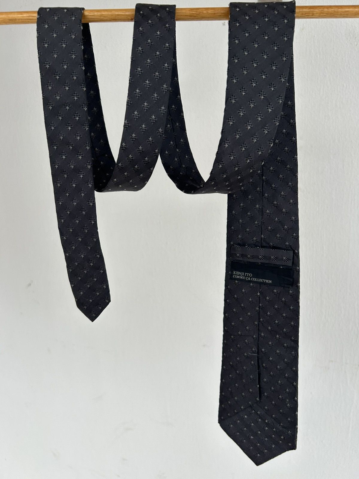 Comme Ca Ism Kenji Ito Vintage Tie Size ONE SIZE - 2 Thumbnail