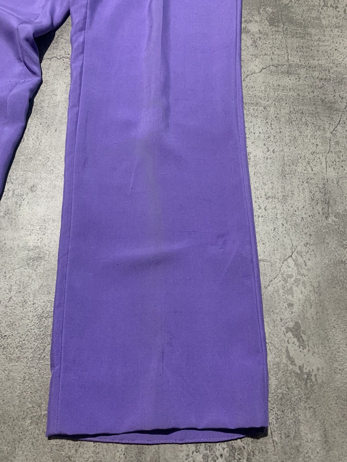Ralph Lauren Purple Label Ralph Lauren Purple Label purple silk trouser NWT Size US 32 / EU 48 - 9 Thumbnail