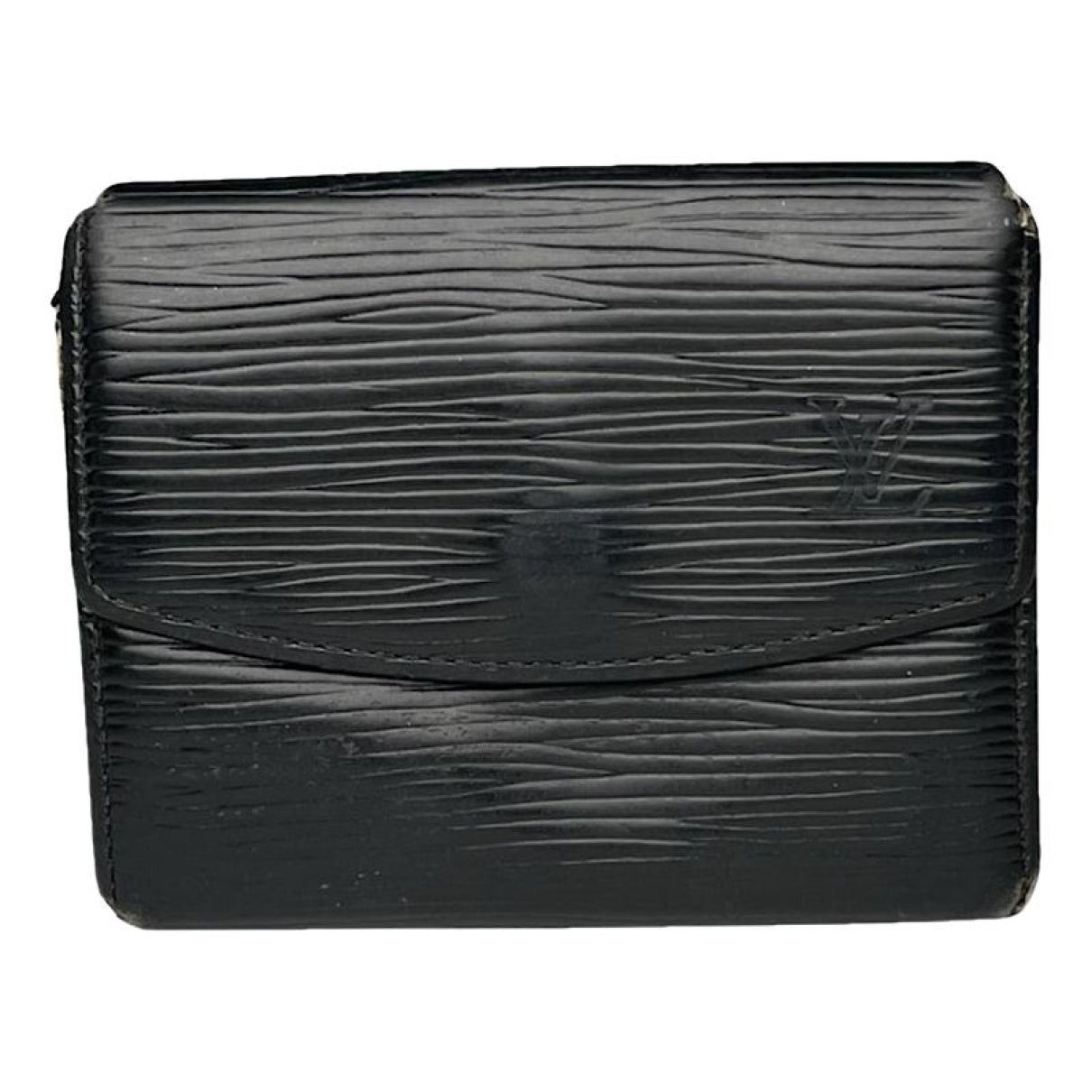 Louis Vuitton Daily Black Leather Purse Size ONE SIZE - 1 Thumbnail